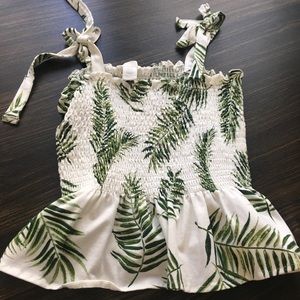 H & M smocked top